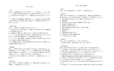 美容師　雇用契約書